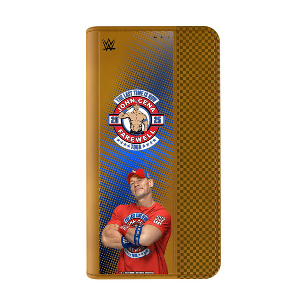 John Cena Farewell Tour Superstar iPhone Folio Phone Case for Apple iPhone Closed.Jpg