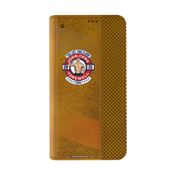 John Cena Farewell Tour Steel iPhone Folio Phone Case for Apple iPhone Closed.Jpg