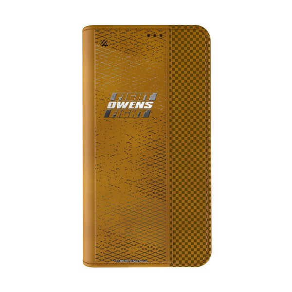 Kevin Owens Steel iPhone Folio Phone Case for Apple iPhone Closed.Jpg