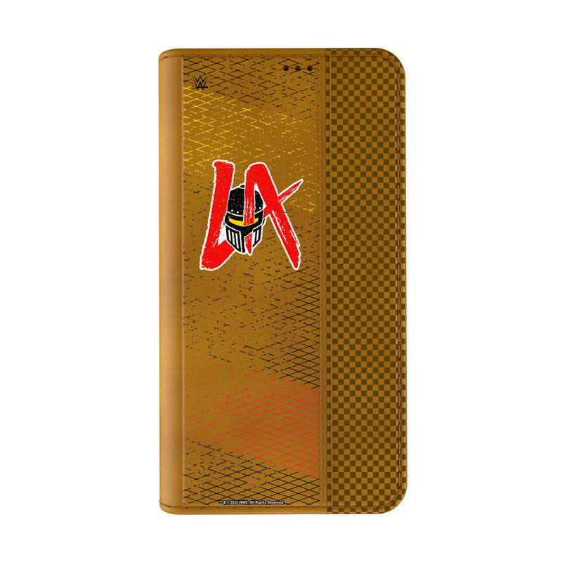 LA Knight Steel iPhone Folio Phone Case for Apple iPhone Closed.Jpg
