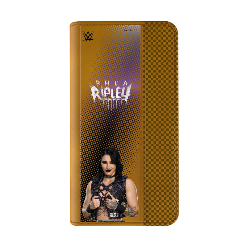 Rhea Ripley Superstar iPhone Folio Phone Case for Apple iPhone Closed.Jpg