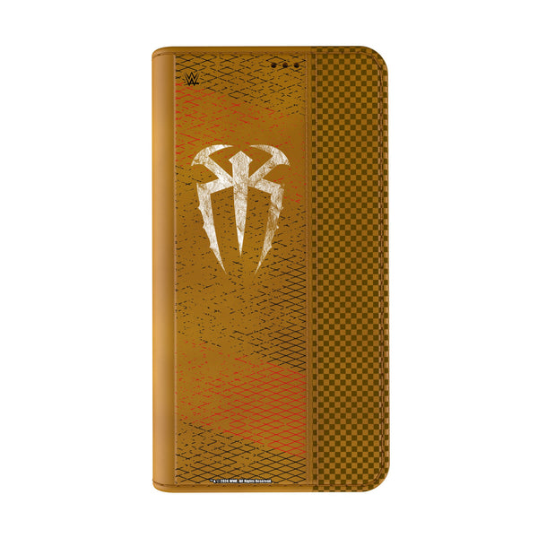 Roman Reigns Steel iPhone Folio Phone Case for Apple iPhone Closed.Jpg