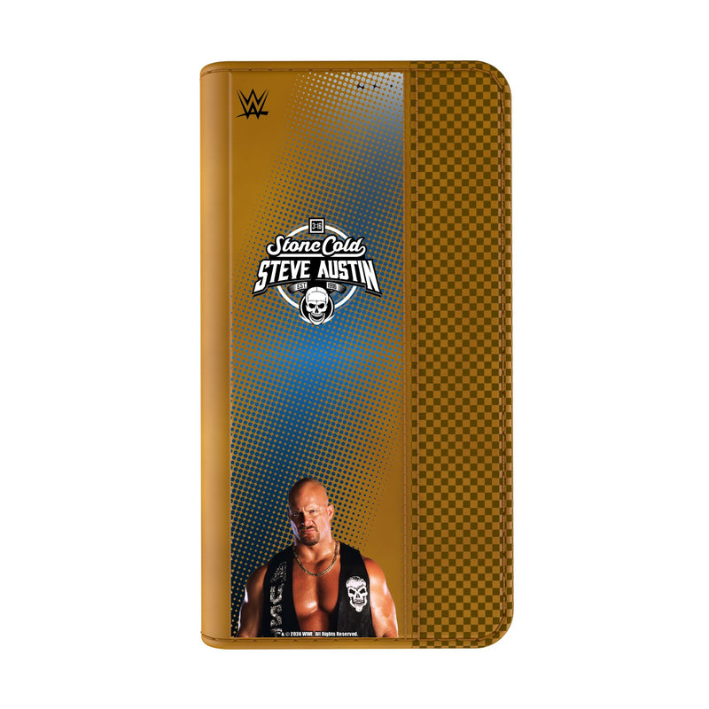 Stone Cold Steve Austin Superstar iPhone Folio Phone Case for Apple iPhone Closed.Jpg