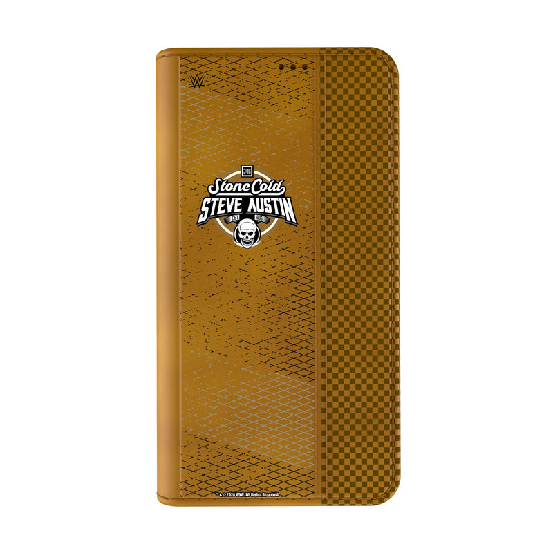Stone Cold Steve Austin Steel iPhone Folio Phone Case for Apple iPhone Closed.Jpg