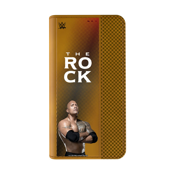 The Rock Superstar iPhone Folio Phone Case for Apple iPhone Closed.Jpg