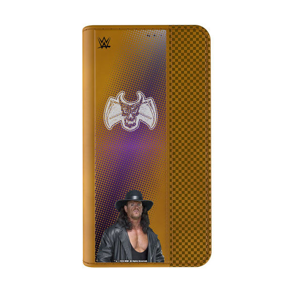 Undertaker Superstar iPhone Folio Phone Case for Apple iPhone Closed.Jpg