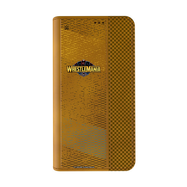 WrestleMania 41 Steel iPhone Folio Phone Case for Apple iPhone Closed.Jpg