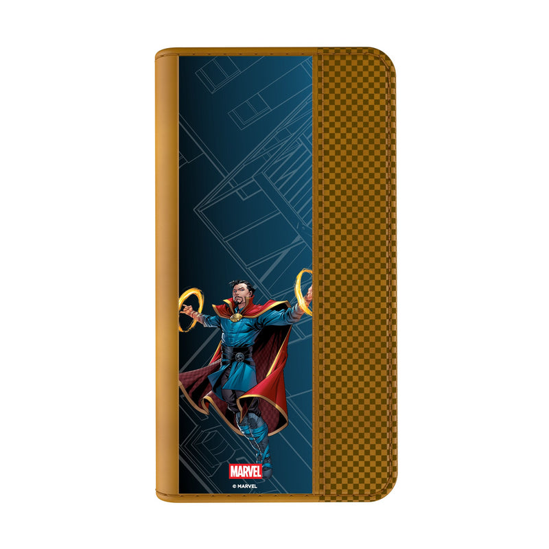 Marvel Avengers Doctor Strange MechLine iPhone Folio Phone Case for Apple iPhone Closed.Jpg