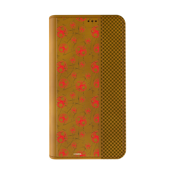 Marvel Miles Morales Pattern iPhone Folio Phone Case for Apple iPhone Closed.Jpg