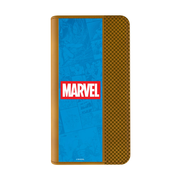 Marvel Comics Marvel Logo iPhone Folio Phone Case for Apple iPhone Closed.Jpg