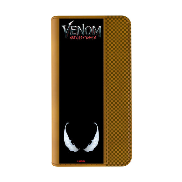 Marvel Venom Badge iPhone Folio Phone Case for Apple iPhone Closed.Jpg