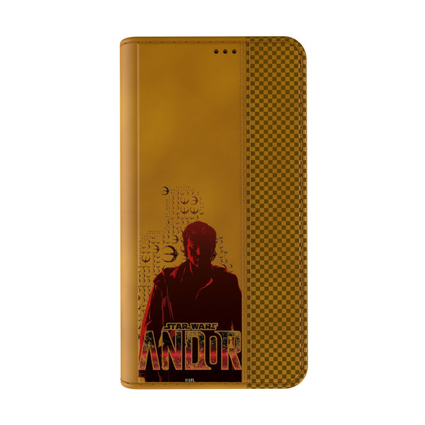 Star Wars Andor Quadratic iPhone Folio Phone Case for Apple iPhone Closed.Jpg