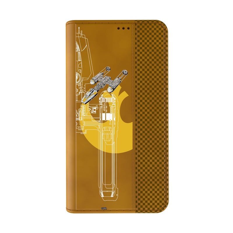 Star Wars Y-Wing FactionTech iPhone Folio Phone Case for Apple iPhone Closed.Jpg