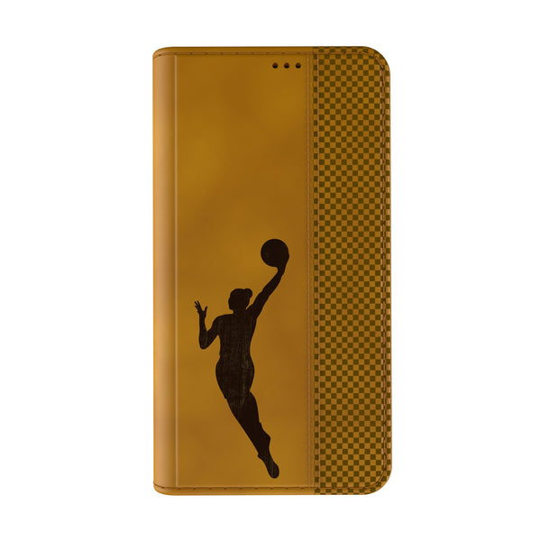 WNBA Burn iPhone Folio Phone Case for Apple iPhone Closed.Jpg