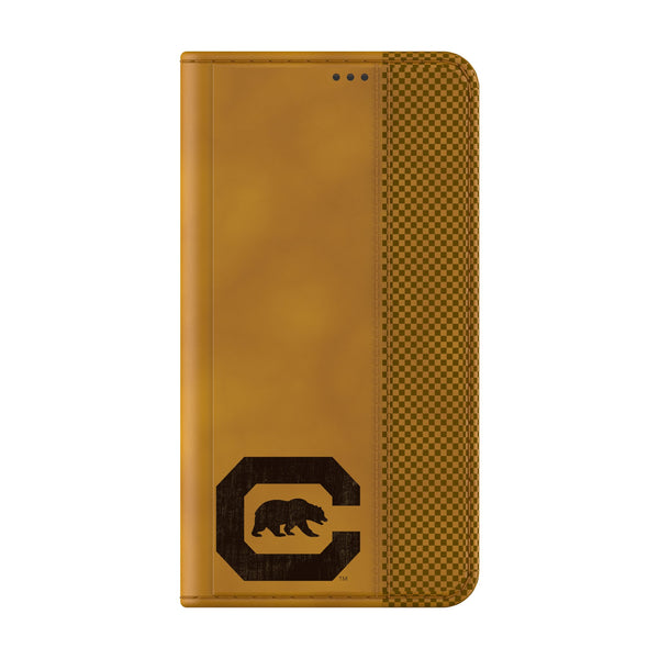 University of California Berkeley Golden Bears Burn Galaxy Folio Phone Case for Samsung Galaxy Closed.Jpg