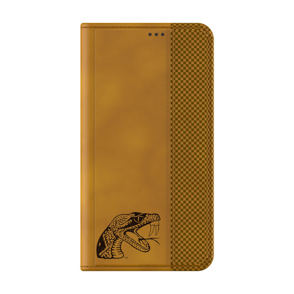 Florida A&M University Rattlers Burn Galaxy Folio Phone Case Closed.Jpg