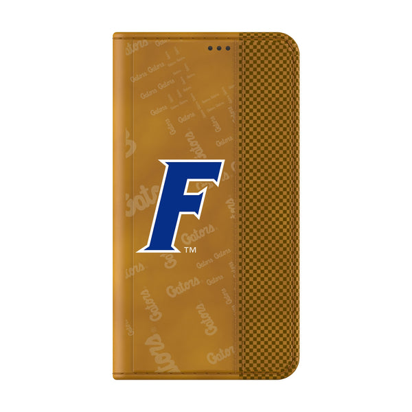University of Florida Gators Quadtile Galaxy Folio Phone Case for Samsung Galaxy Closed.Jpg