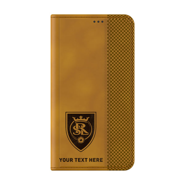 Real Salt Lake Personalized Burn Galaxy Folio Phone Case for Samsung Galaxy Closed.Jpg