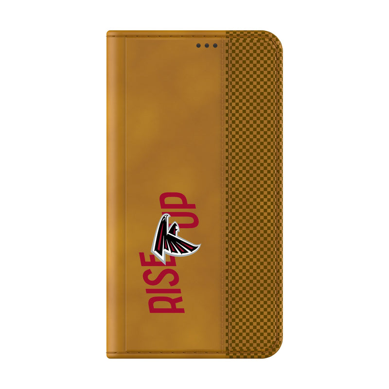 Atlanta Falcons 2024 Edition Galaxy Folio Phone Case for Samsung Galaxy Closed.Jpg
