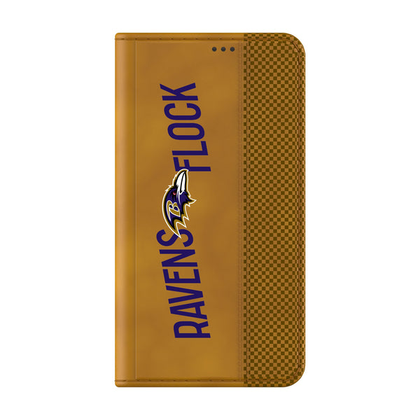 Baltimore Ravens 2024 Edition Galaxy Folio Phone Case for Samsung Galaxy Closed.Jpg
