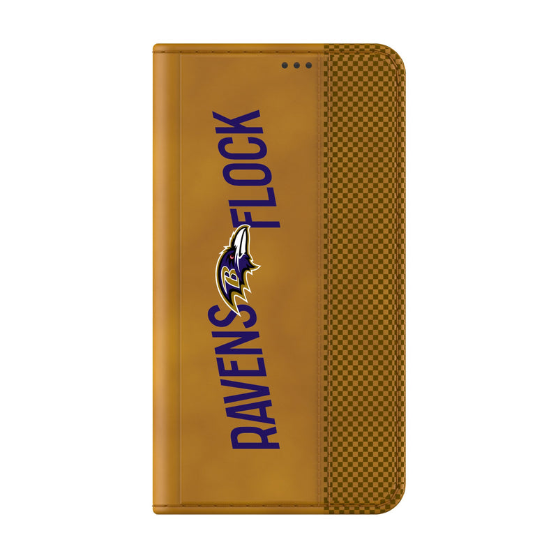 Baltimore Ravens 2024 Edition Galaxy Folio Phone Case for Samsung Galaxy Closed.Jpg