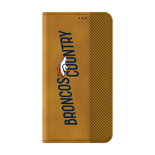 Denver Broncos 2024 Illustrated Limited Edition Galaxy Folio Phone Case Closed.Jpg