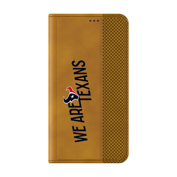 Houston Texans 2024 Edition Galaxy Folio Phone Case for Samsung Galaxy Closed.Jpg