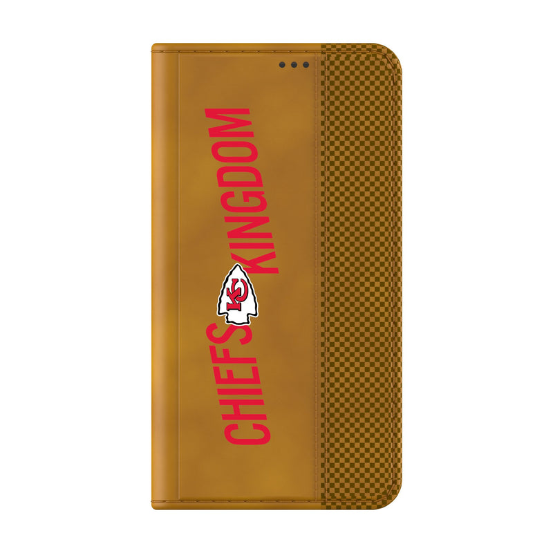 Kansas City Chiefs 2024 Illustrated Limited Edition Galaxy Folio Phone Case Closed.Jpg