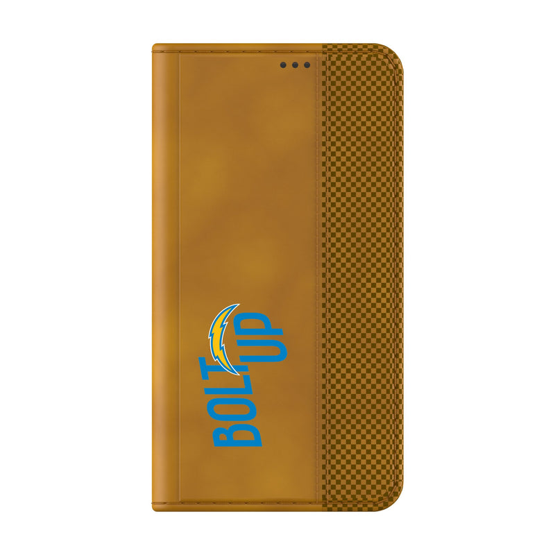 Los Angeles Chargers 2024 Edition Galaxy Folio Phone Case for Samsung Galaxy Closed.Jpg
