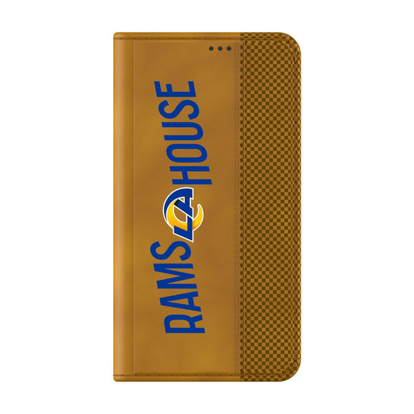 Los Angeles Rams 2024 Illustrated Limited Edition Galaxy Folio Phone Case Closed.Jpg