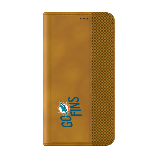 Miami Dolphins 2024 Illustrated Limited Edition Galaxy Folio Phone Case Closed.Jpg