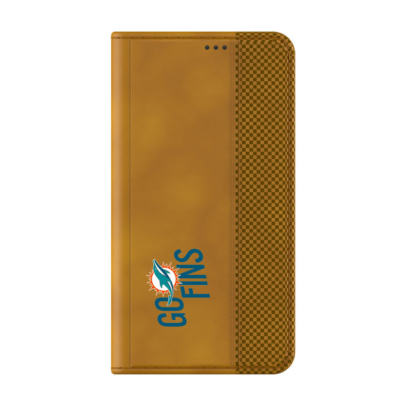 Miami Dolphins 2024 Edition Galaxy Folio Phone Case for Samsung Galaxy Closed.Jpg