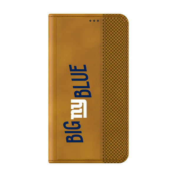 New York Giants 2024 Illustrated Limited Edition Galaxy Folio Phone Case Closed.Jpg