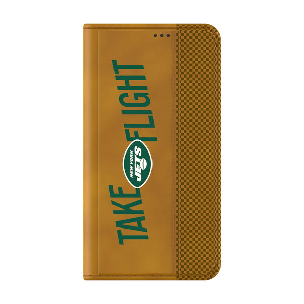New York Jets 2024 Edition Galaxy Folio Phone Case for Samsung Galaxy Closed.Jpg
