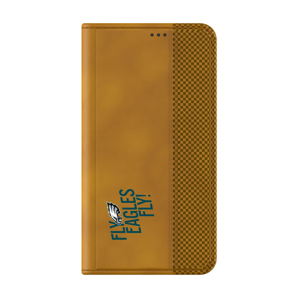 Philadelphia Eagles 2024 Edition Galaxy Folio Phone Case for Samsung Galaxy Closed.Jpg