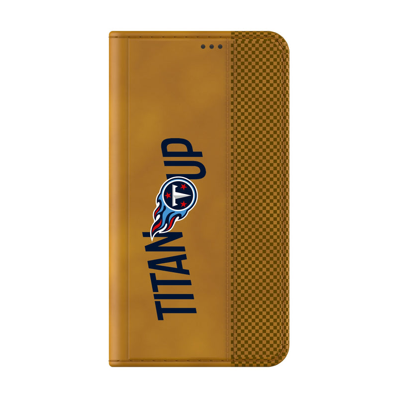 Tennessee Titans 2024 Illustrated Limited Edition Galaxy Folio Phone Case Closed.Jpg