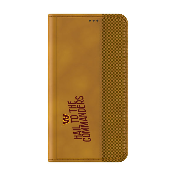 Washington Commanders 2024 Edition Galaxy Folio Phone Case for Samsung Galaxy Closed.Jpg