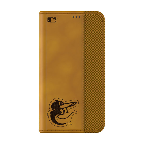 Baltimore Orioles Burn Galaxy Folio Phone Case for Samsung Galaxy Closed.Jpg