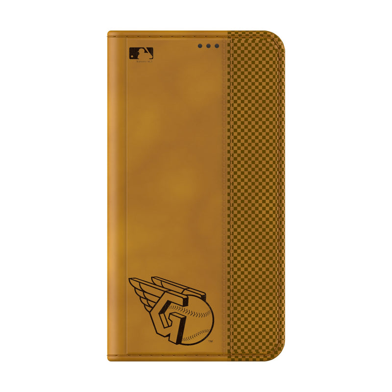 Cleveland Guardians Burn Galaxy Folio Phone Case for Samsung Galaxy Closed.Jpg