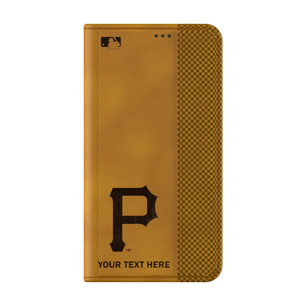 Pittsburgh Pirates Personalized Burn Galaxy Folio Phone Case for Samsung Galaxy Closed.Jpg