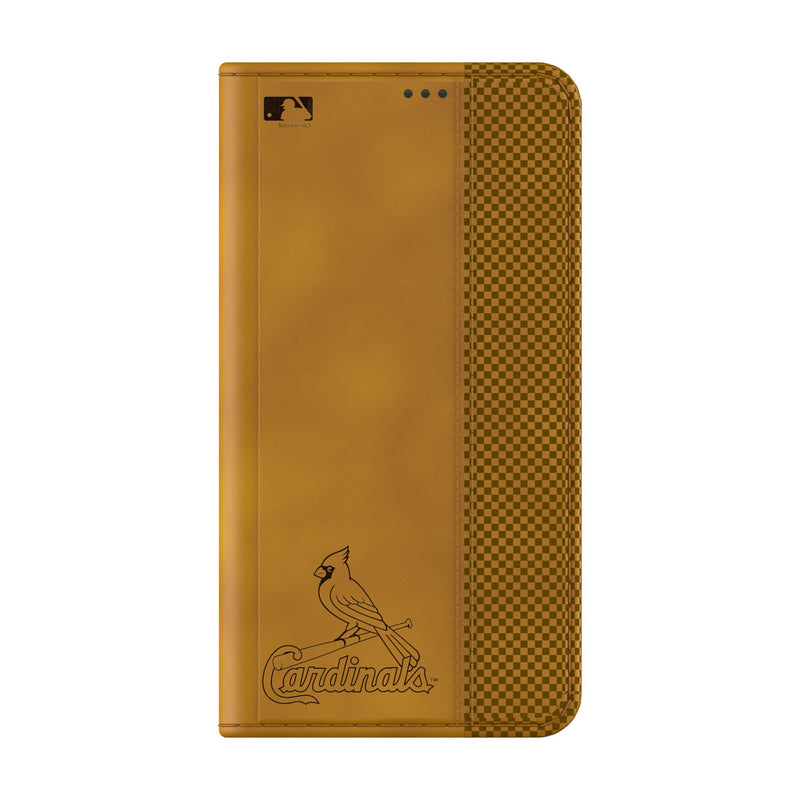 St Louis Cardinals Burn Galaxy Folio Phone Case for Samsung Galaxy Closed.Jpg