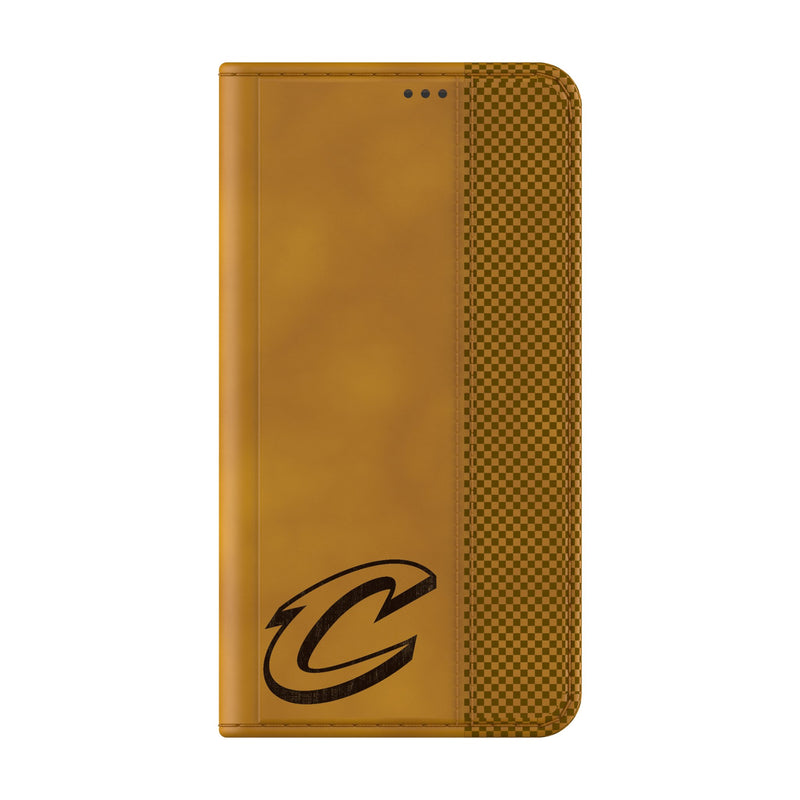 Cleveland Cavaliers Burn Galaxy Folio Phone Case for Samsung Galaxy Closed.Jpg