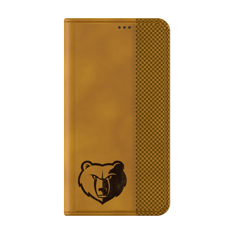 Memphis Grizzlies Burn Galaxy Folio Phone Case for Samsung Galaxy Closed.Jpg