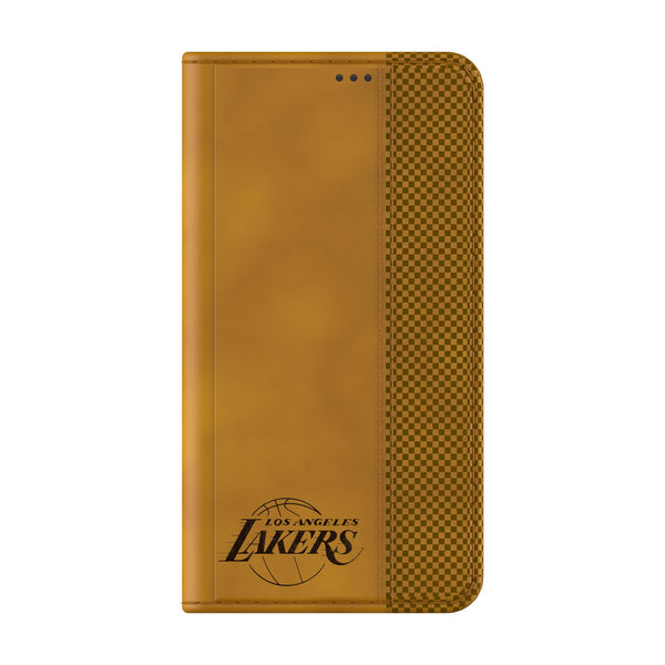 Los Angeles Lakers Burn Galaxy Folio Phone Case for Samsung Galaxy Closed.Jpg
