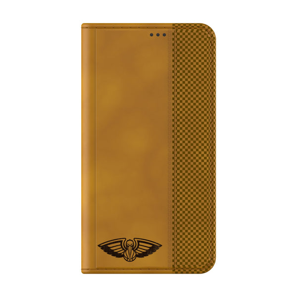 New Orleans Pelicans Burn Galaxy Folio Phone Case for Samsung Galaxy Closed.Jpg