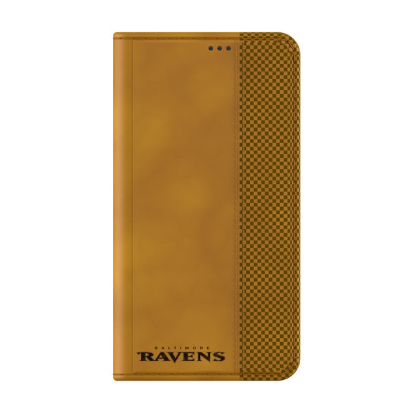 Baltimore Ravens Burn Galaxy Folio Phone Case for Samsung Galaxy Closed.Jpg