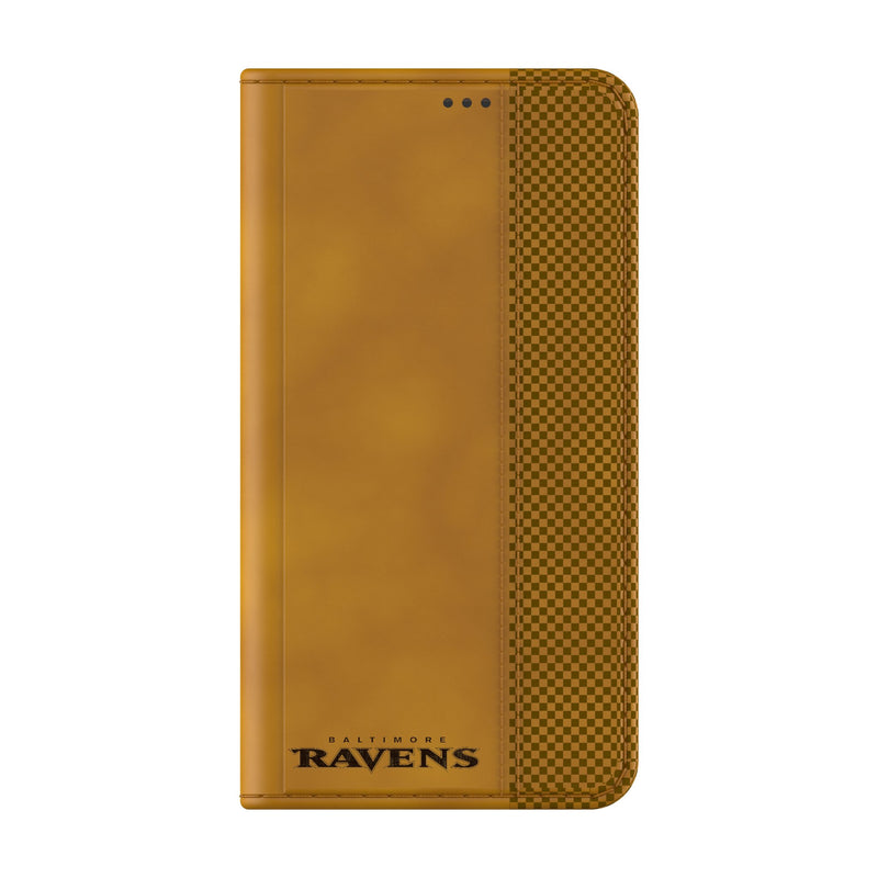 Baltimore Ravens Burn Galaxy Folio Phone Case for Samsung Galaxy Closed.Jpg