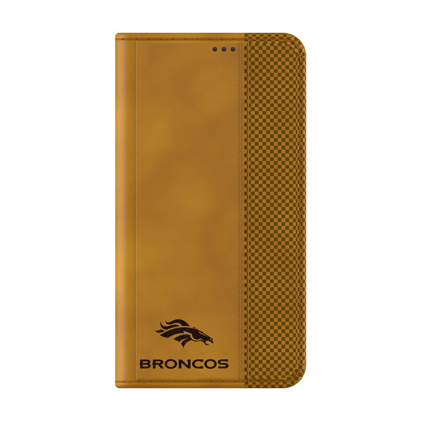 Denver Broncos Burn Galaxy Folio Phone Case Closed.Jpg