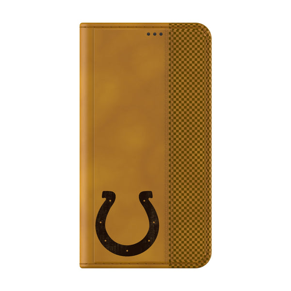 Indianapolis Colts Burn Galaxy Folio Phone Case for Samsung Galaxy Closed.Jpg