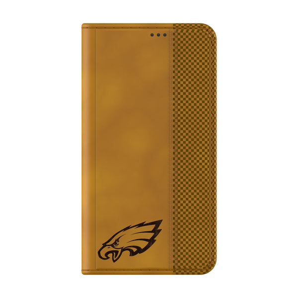 Philadelphia Eagles Burn Galaxy Folio Phone Case for Samsung Galaxy Closed.Jpg